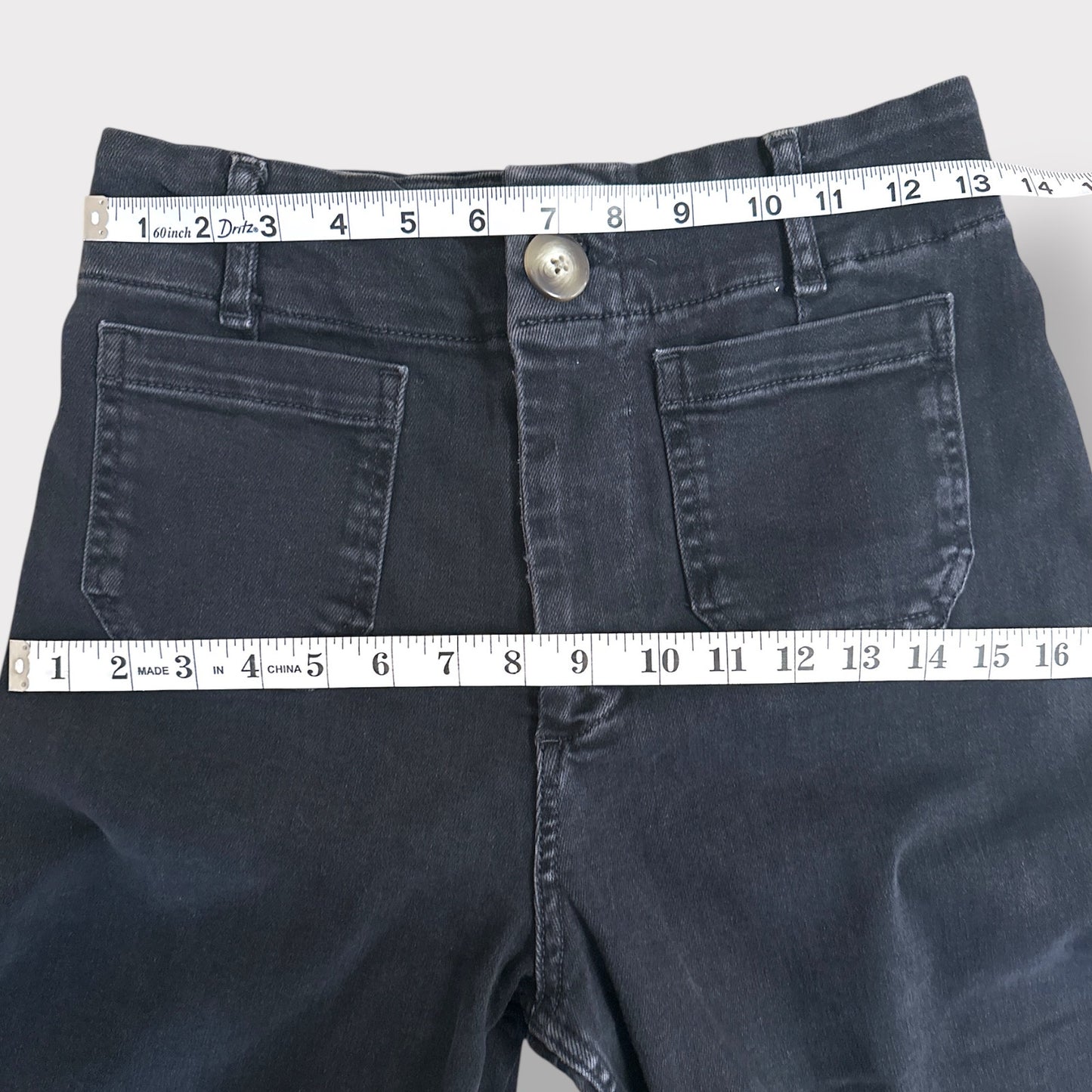 Maeve By Anthropologie wide leg hipster cropped trouser 28
