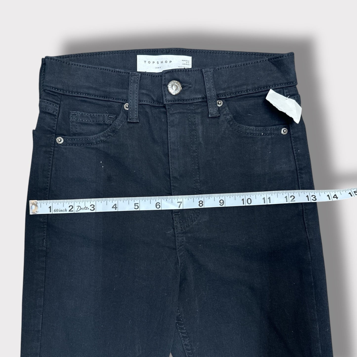 NWT TOPSHOP JAIME BLACK SKINNY 24/32
