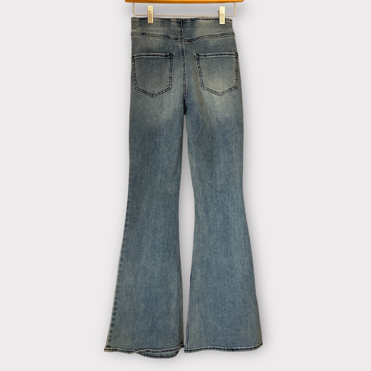 Tinseltown Pull on Jegging Flare Boho Western style xs 24