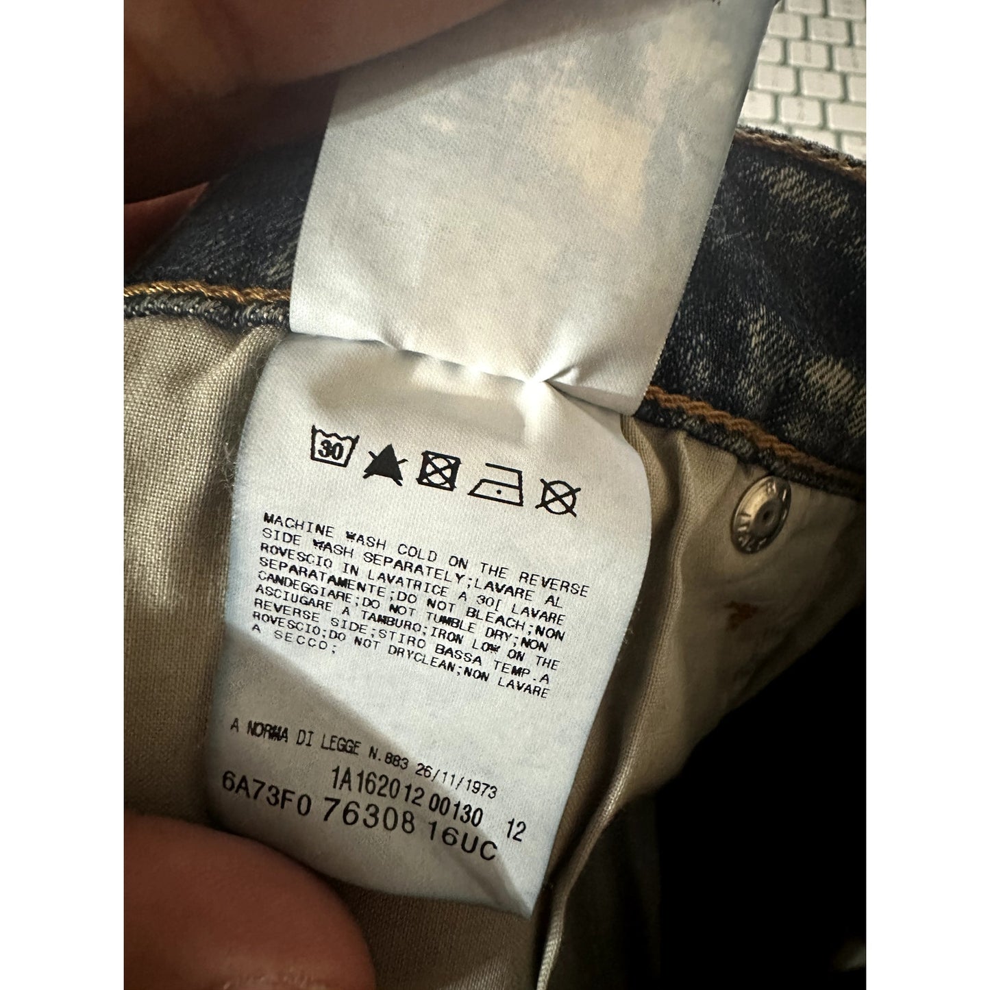 Fiorucci Denim Skirt 24