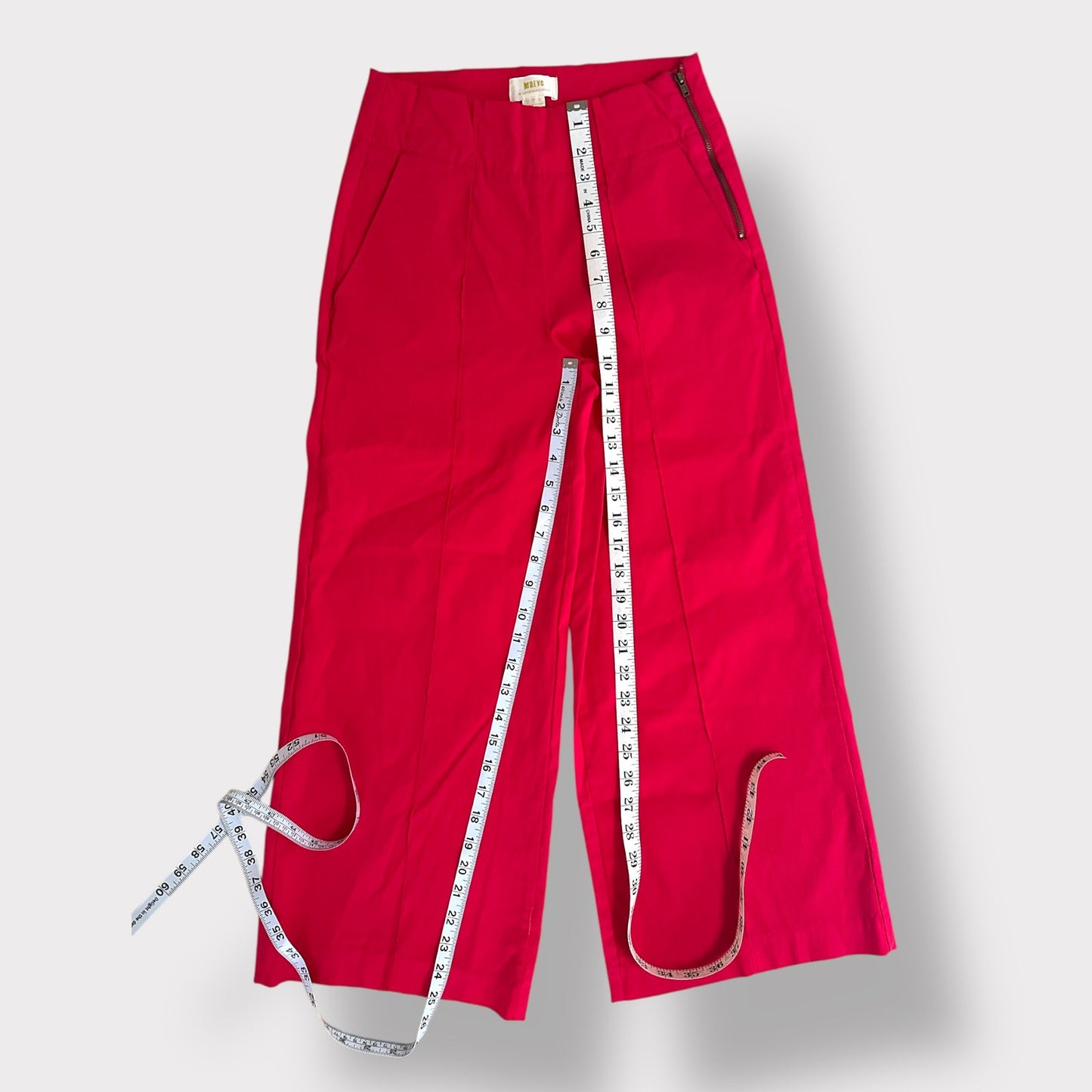 Maeve by anthropologie fuschia high rise capri size 4