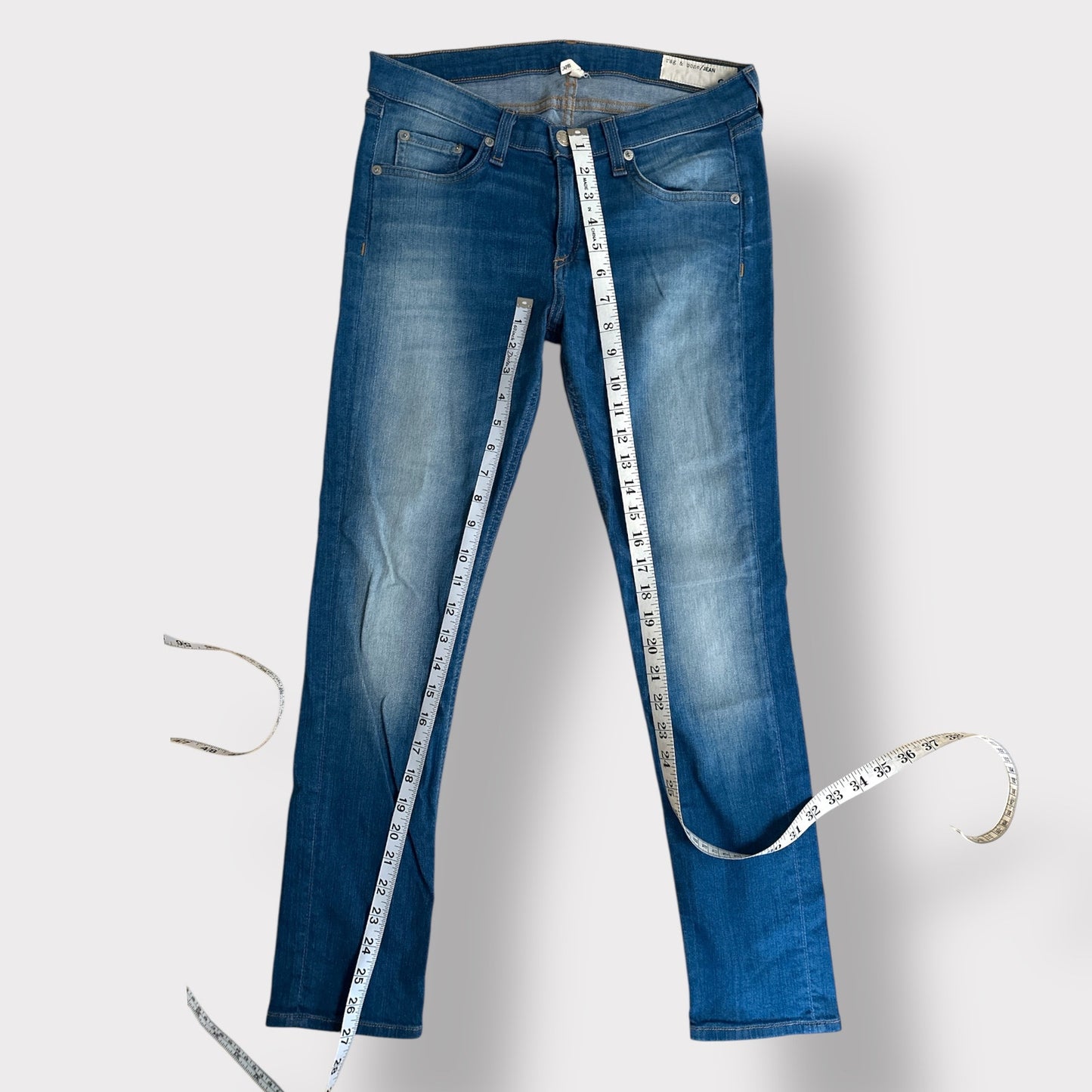 Rag & Bone Jean light wash low rise skinny