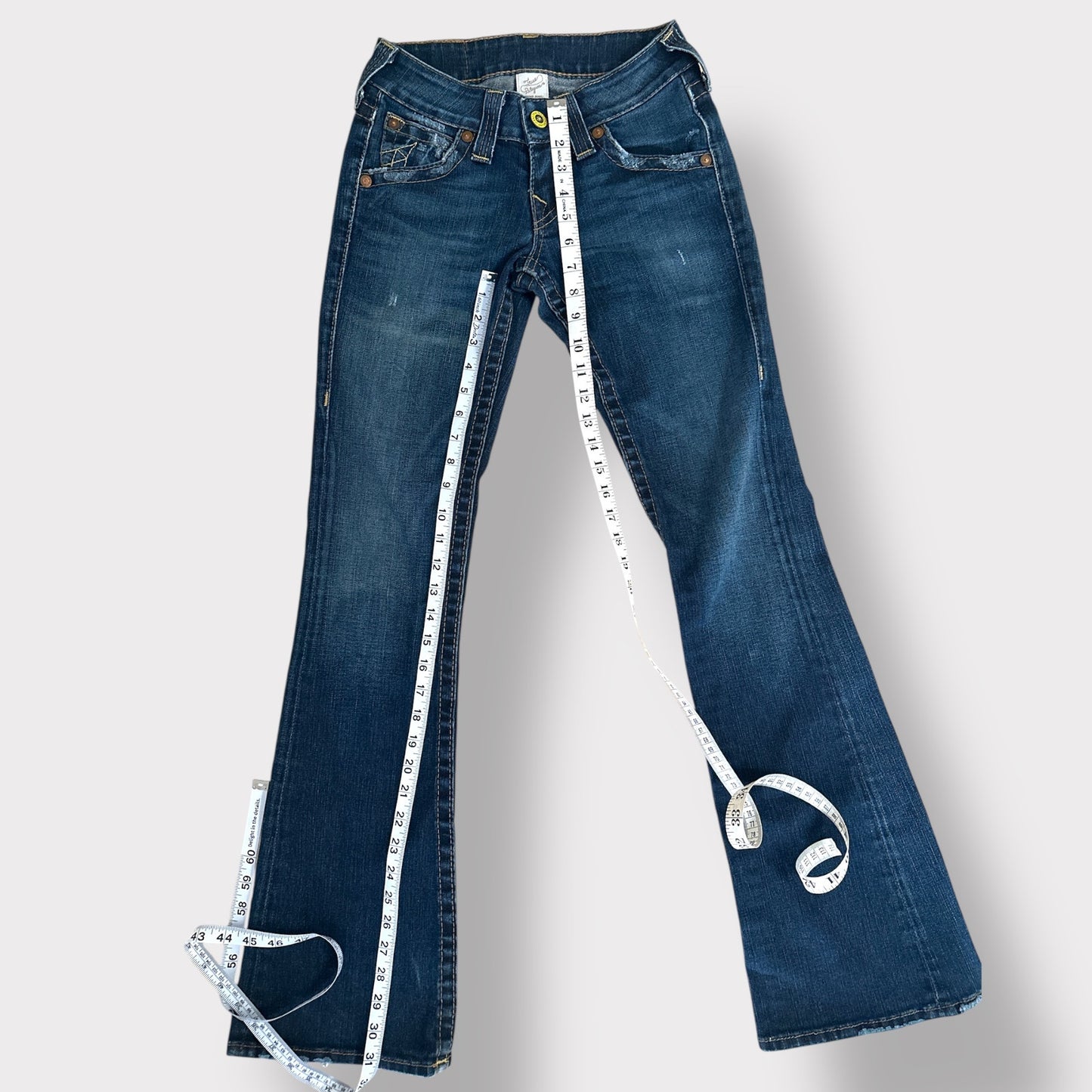 Y2K Style True Religion Bootcut low rise jeans size 25