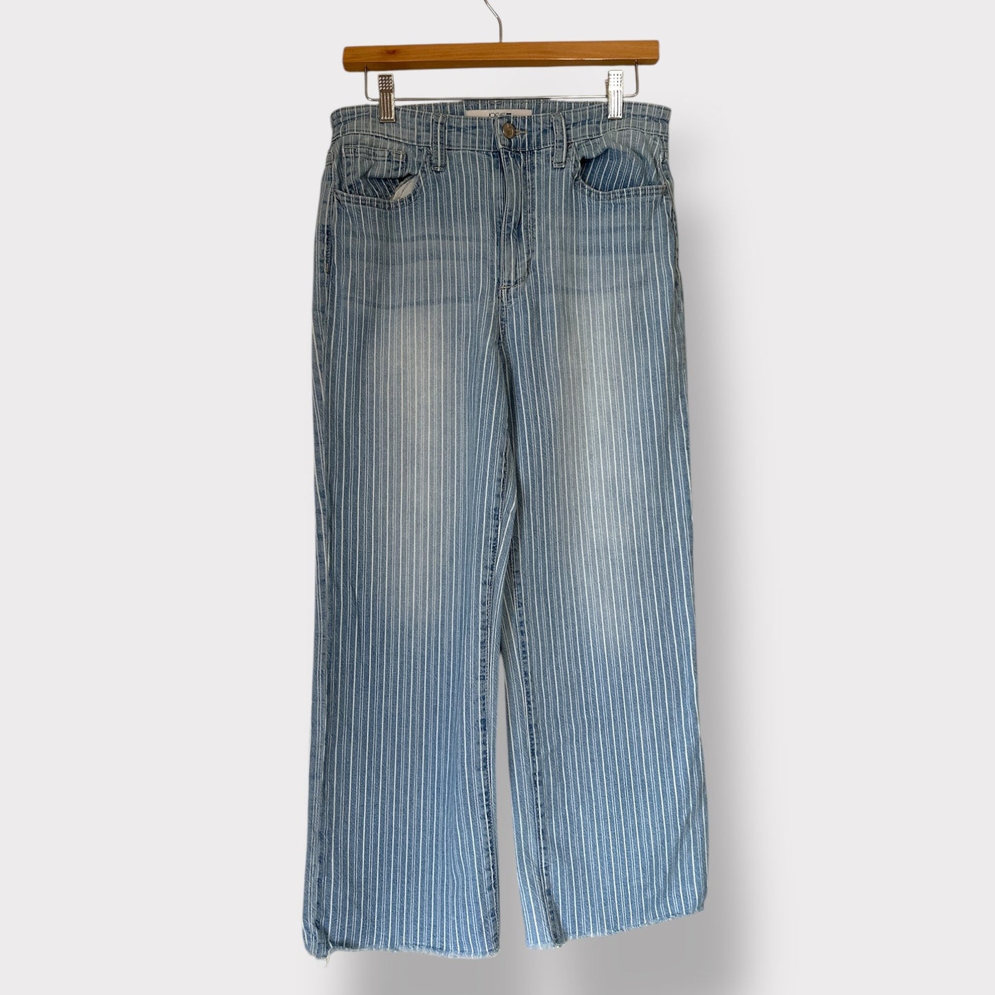 Joes Jeans pinstriped mom capri size 29