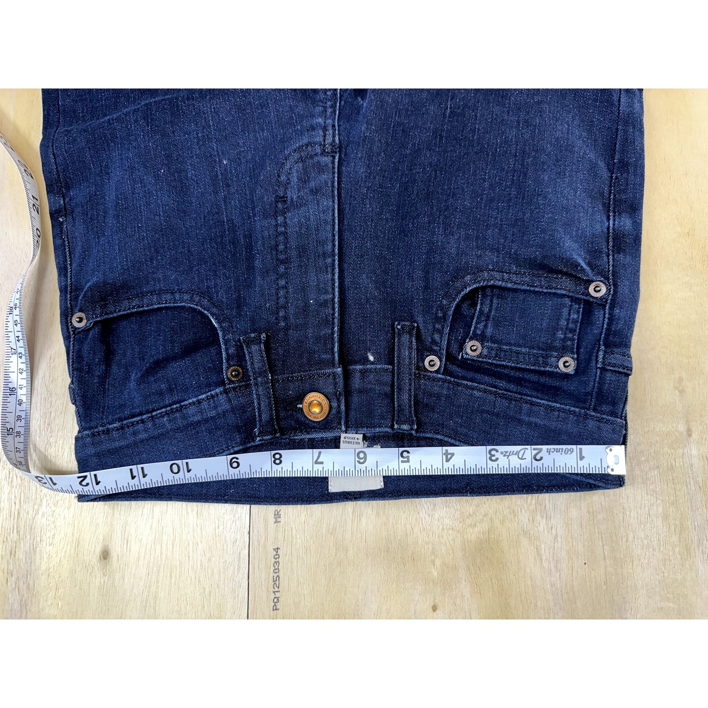 French Connection rebound 4xxxxs dark wash mid rise skinny