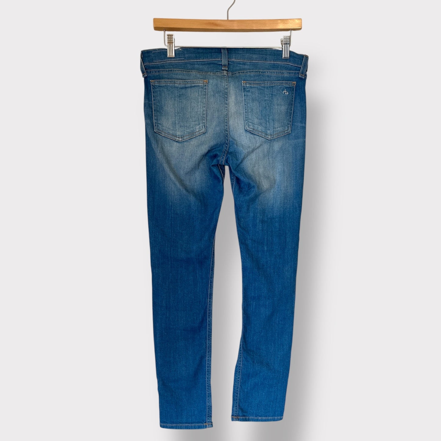 Rag & Bone Jean light wash low rise skinny