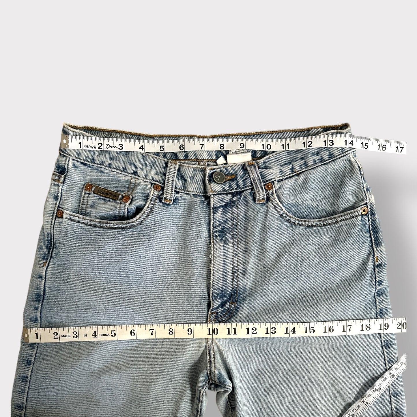 1992 True Vintage Calvin Klein Jeans Straight Leg EUC 29/34
