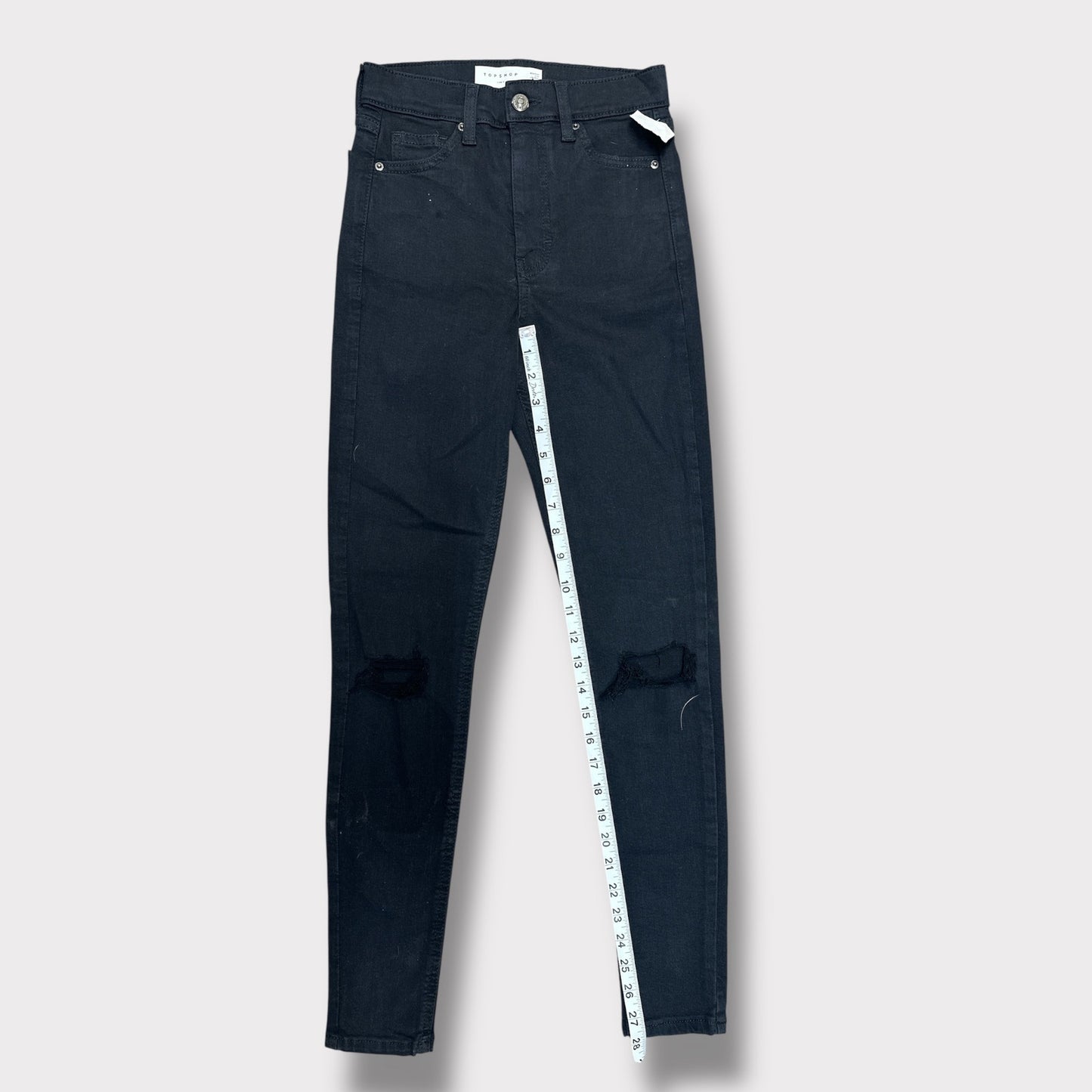 NWT TOPSHOP JAIME BLACK SKINNY 24/32