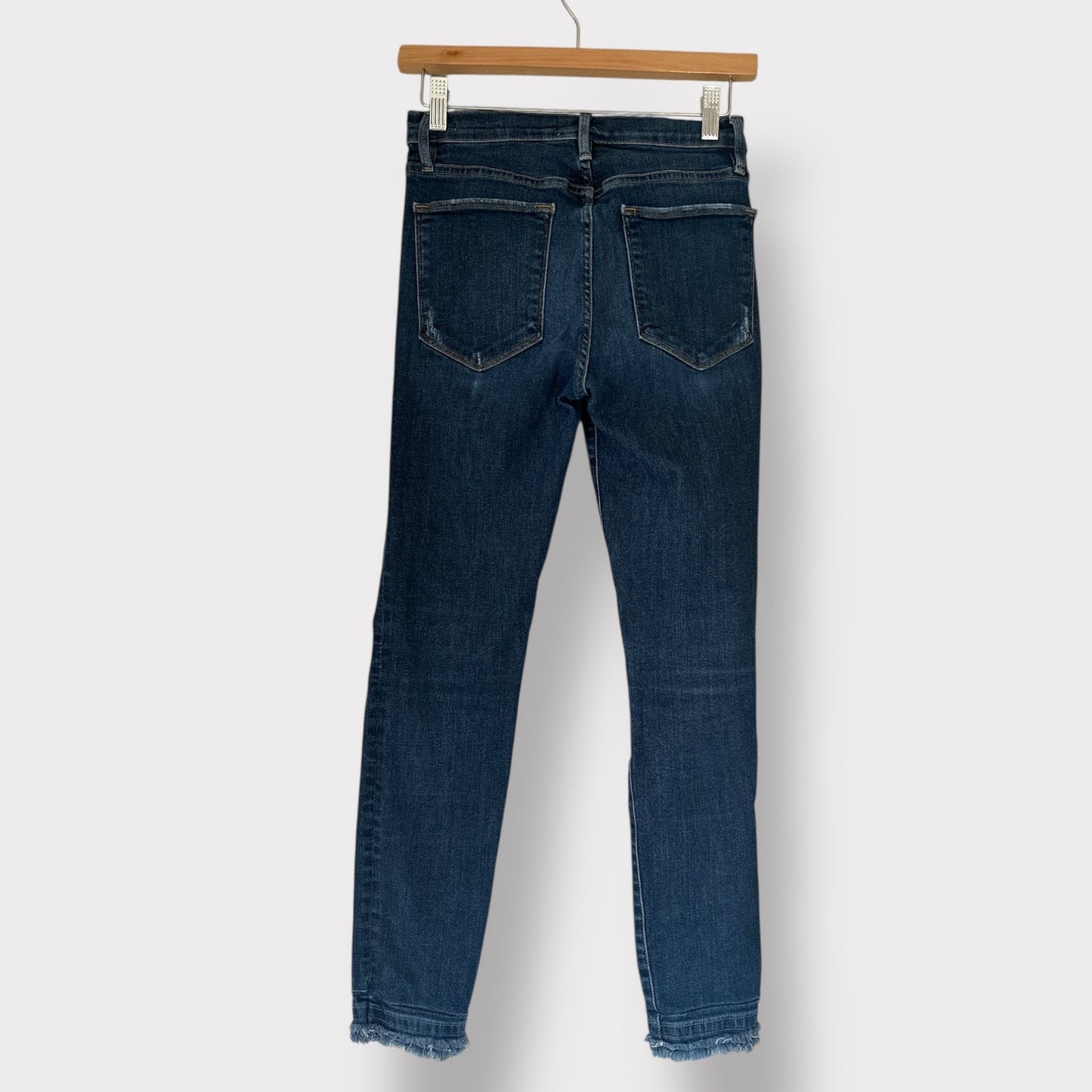 Frame Le High Skinny Distressed Frey 26