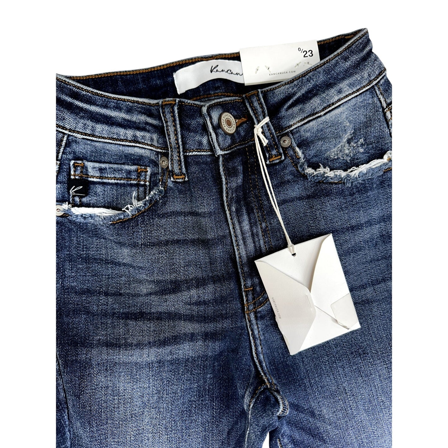 NWT Kancan High Rise Skinny 0/23