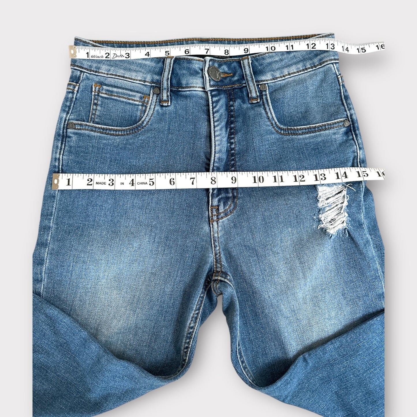 Kut From The Kloth High Rise Elizabeth Fab Ab Crop Straight Leg 00