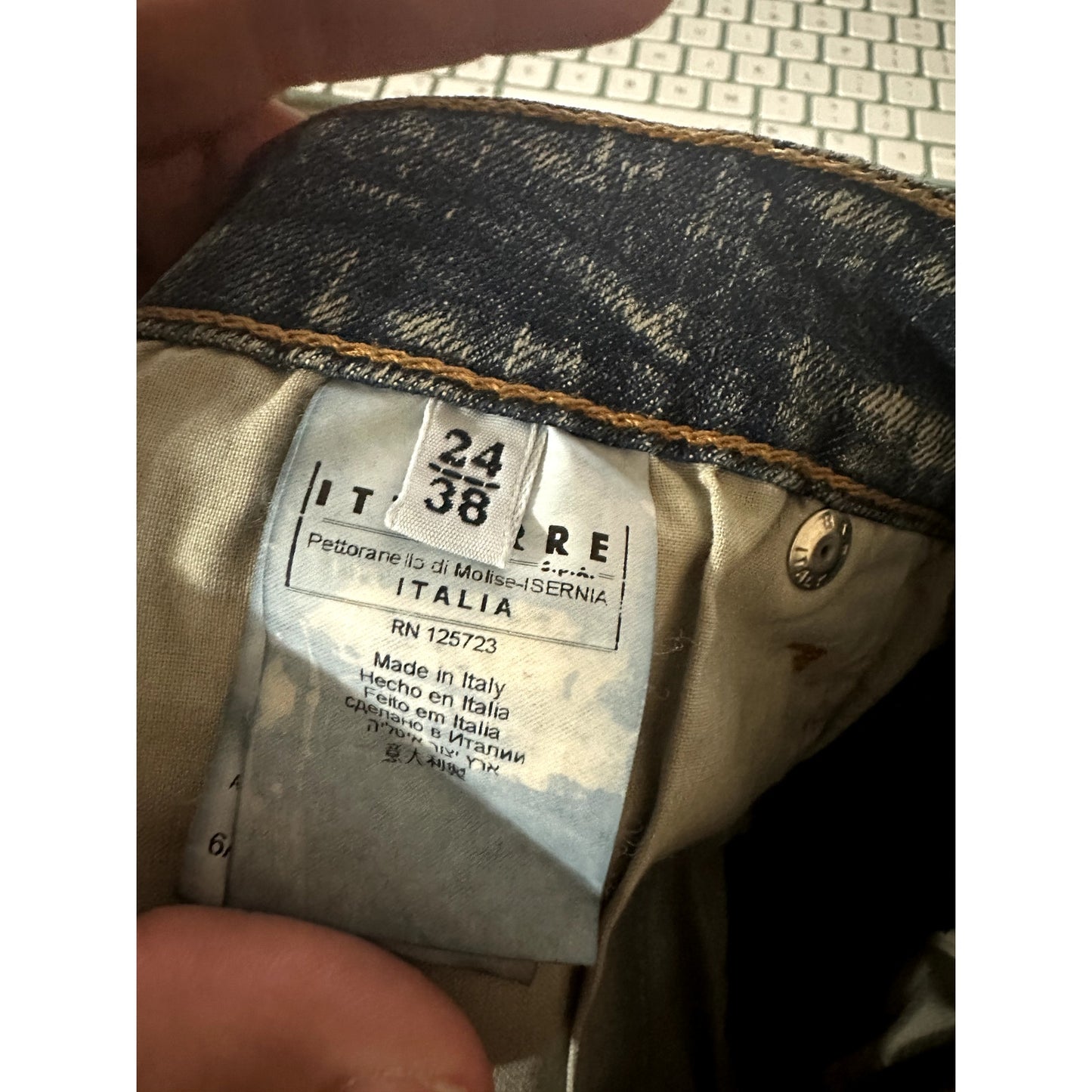 Fiorucci Denim Skirt 24