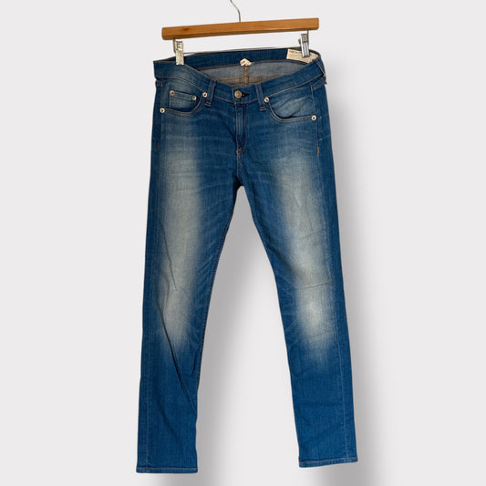 Rag & Bone Jean light wash low rise skinny